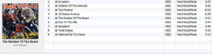 Iron Maiden - The Number Of The Beast